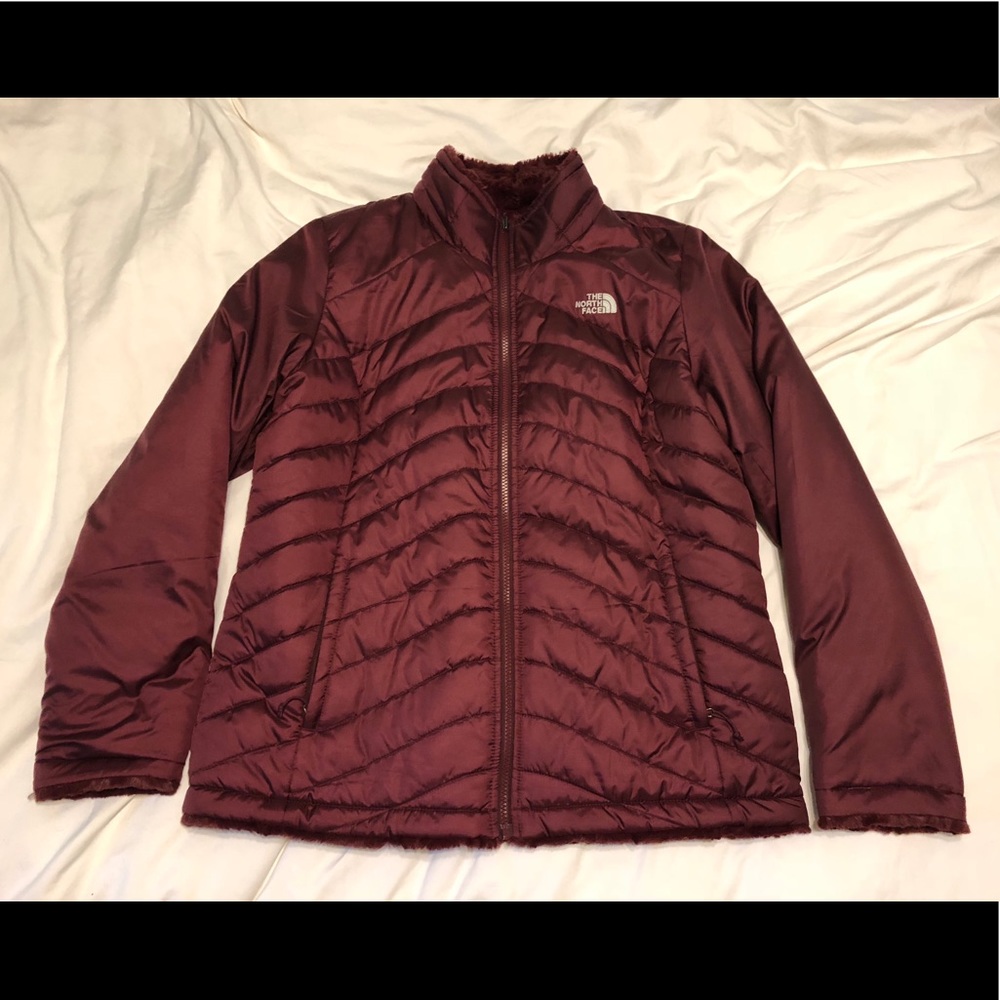 North face reversible jacket